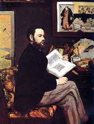 Edouard Manet, Émile Zola, 1868
