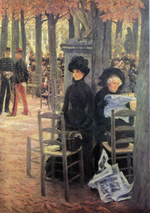 Jacques-Joseph Tissot, Without a Dowry aka Sunday in the Luxembourg Gardens