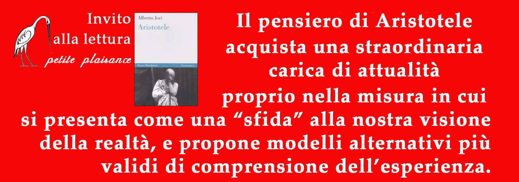 Alberto Jori Il pensiero di Aristotele acquista una straordinaria