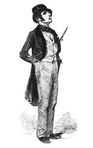 Paul Gavarni, Le Flâneur, 1842