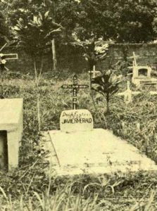 La tomba del poeta a Puerto Maldonado, Perù, frontirta con la Bolivia