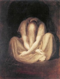 J. H. Fussli, “Il silenzio”, 1799-1800. Olio su tela. Zurigo, Kunsthaus