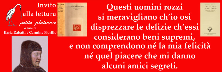 Francesco Petrarca, libri amici